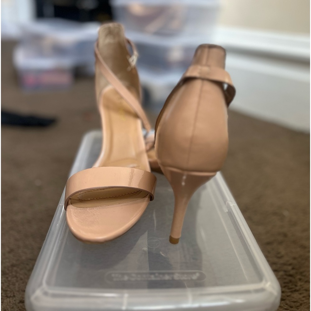 Worn a few times. They are beautiful and go with everything.